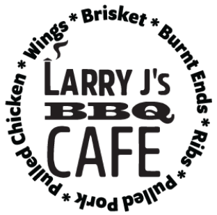 Larry J's BBQ Cafe logo